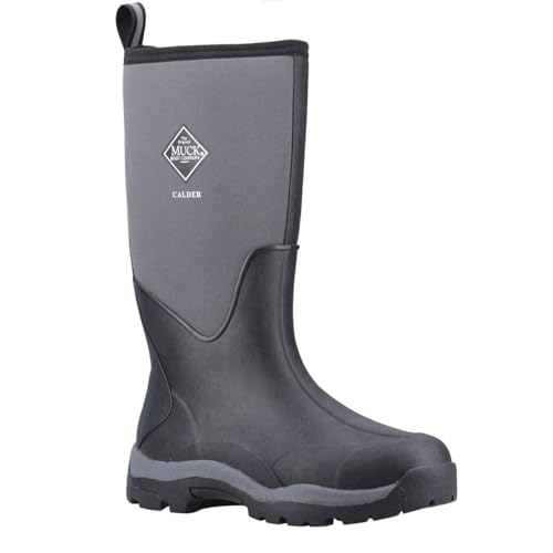 Muck Boots Herren Calder Unisex Warm Waterproof Boot, Schwarz, 42 EU von Muck Boots