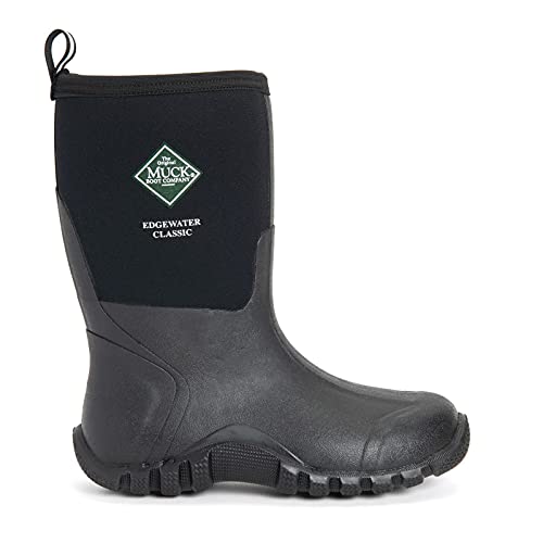 Muck Boots Herren Edgewater Classic Short Gummistiefel, Schwarz, 46 EU von Muck Boots