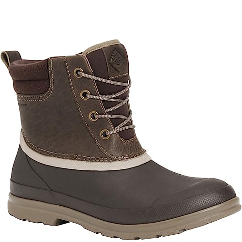 Muck Boots Herren Originals Duck Lace Stiefel, Taupe, 42 EU von Muck Boots