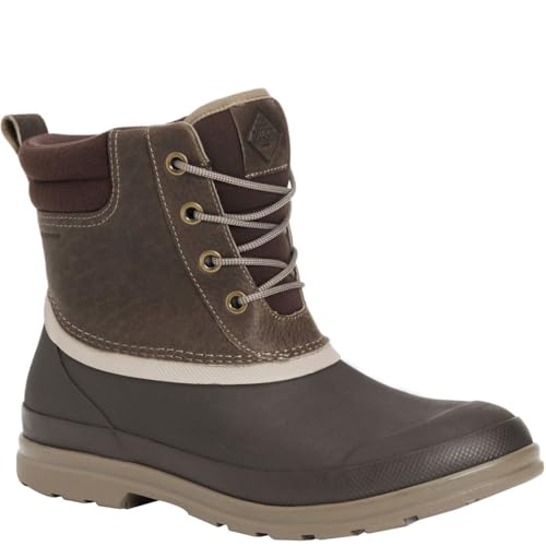 Muck Boots Herren Originals Duck Lace Stiefel, Taupe, 42 EU von Muck Boots