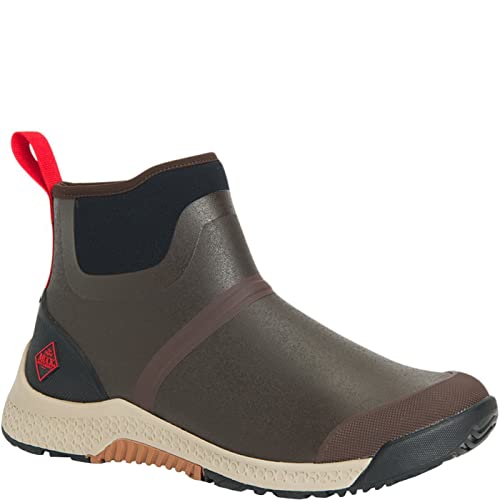 Muck Boots Herren Outscape Chelsea Gummistiefel, Braun/Rot, 43 EU von Muck Boots