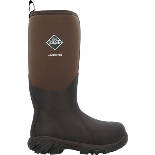 Muck Boots Arctic Pro, Unisex-Erwachsene Gummistiefel, Braun (Bark), 43 EU von Muck Boots