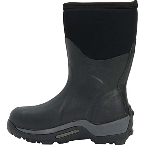 Muck Boots Unisex-Erwachsene Arctic Sport Mid Gummistiefel, Schwarz (Black/Black) von Muck Boots