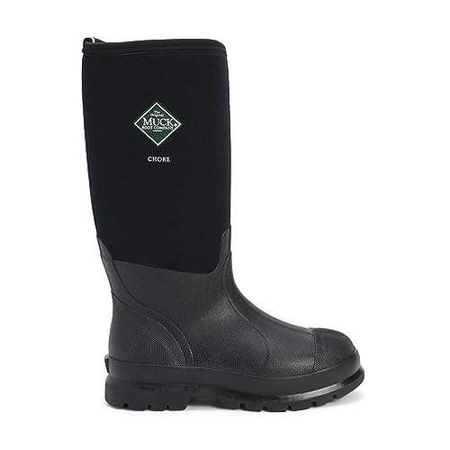 Unisex-Erwachsene Chore High Wellington Working Muck Boots, Schwarz (Black 000A), 37 EU von Muck Boots