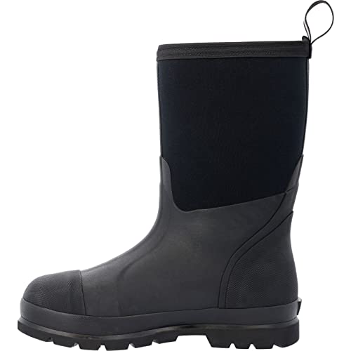 Muck Boots Unisex-Erwachsene Chore Mid Gummistiefel, Schwarz von Muck Boots