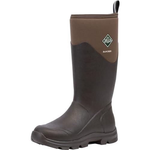 Muck Boots Unisex-Erwachsene Chore Mid Gummistiefel, Schwarz von Muck Boots