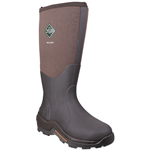 Muck Boots Unisex Wetland Hi Gummistiefel (47 EU) (Baumrinde) von Muck Boots