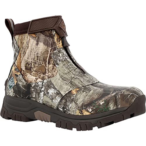 RealTREE Edge™ Apex Herren-Stiefelette mit mittelhohem Reißverschluss, Realtree Edge, 48 EU von Muck Boots