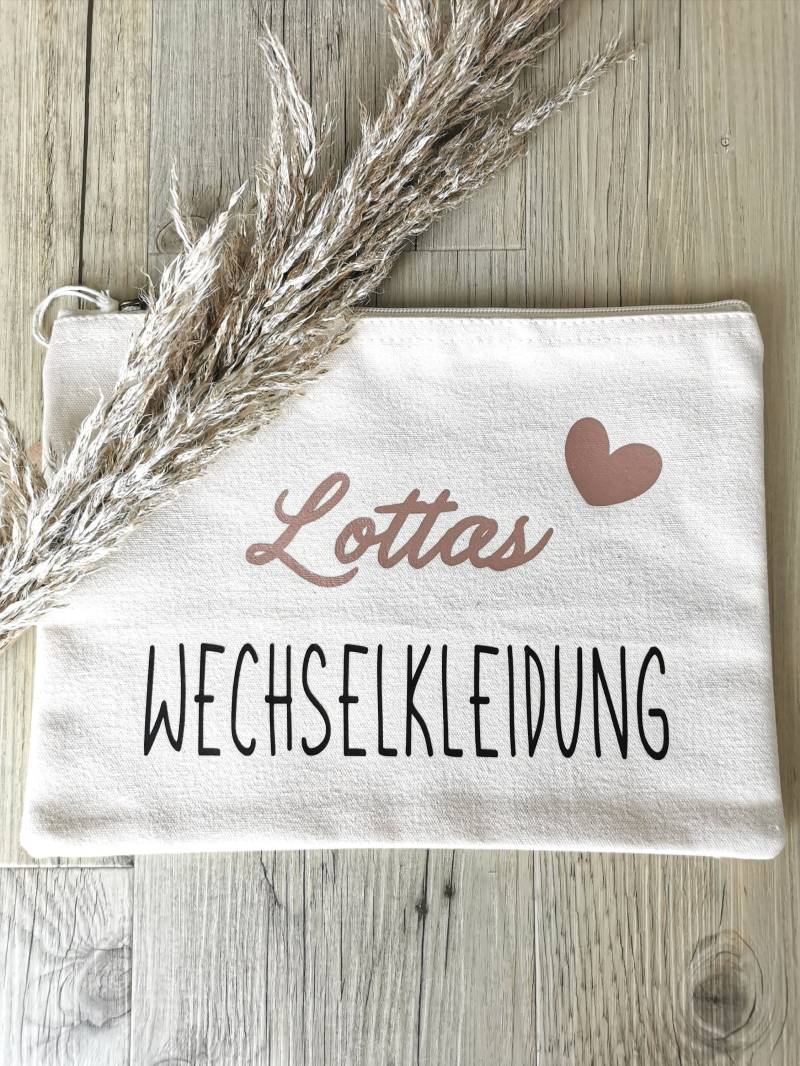 Wechselkleidung | Personalisierte Tasche Wechselwäsche Wäschebeutel Babygeschenk Wickeltasche Geschenk Zur Geburt von MuckiLou