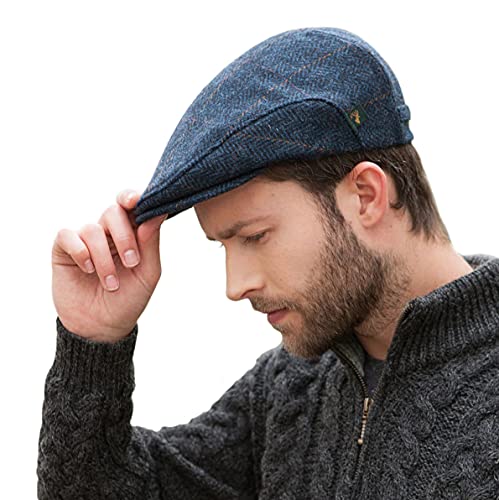 Mucros Weavers Irish Trinity Flat Cap for Men Newsboy Hat - - XX-Large von Mucros Weavers