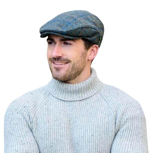 Mucros Weavers Irish Trinity Flat Cap für Herren Newsboy Hut von Mucros Weavers