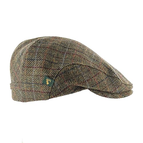 Mucros Weavers Irish Trinity Flat Cap für Herren Newsboy Hut von Mucros Weavers