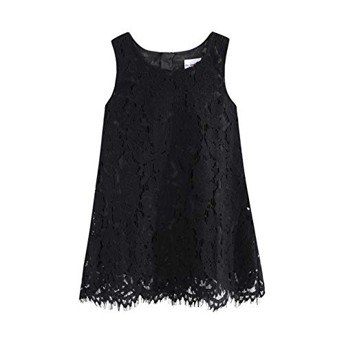 Mud Kingdom Große Mädchen Sommer Blumenkleid Spitze Schwarz 3 Jahre von Mud Kingdom