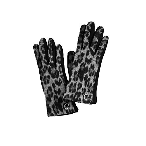 Mud Pie Damen Initial Glove Leopard Handschuh, Buchstabe S, Einheitsgröße von Mud Pie