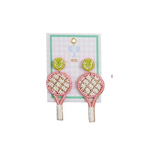 Mud Pie Damen-Sport-Perlenohrringe, Tennis Mud Pie Damen-Sport-Perlenohrringe, Tennis von Mud Pie
