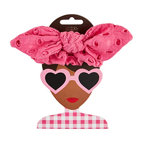 Mud Pie Mud Pie Damen-Set mit Ösen, Haargummi und Sonnenbrille, Rosa, EinheitsgröÃŸe von Mud Pie