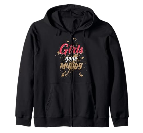 Mud Run Princess Girls Gone Muddy Team ATV für Mädchen Kapuzenjacke von Mud Run Gifts For Women & Girls