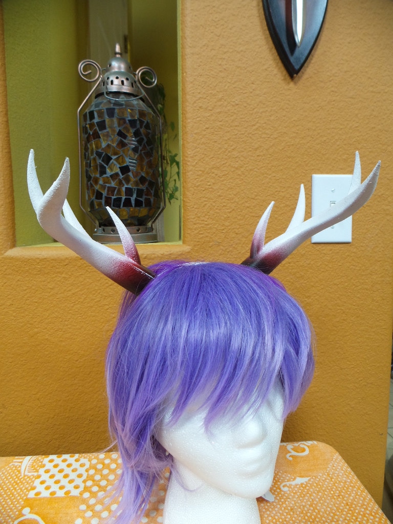 3D Gedrucktes Hirschgeweih Stirnband Leichte Weihnachten Rentier Hörner von MudandMajesty