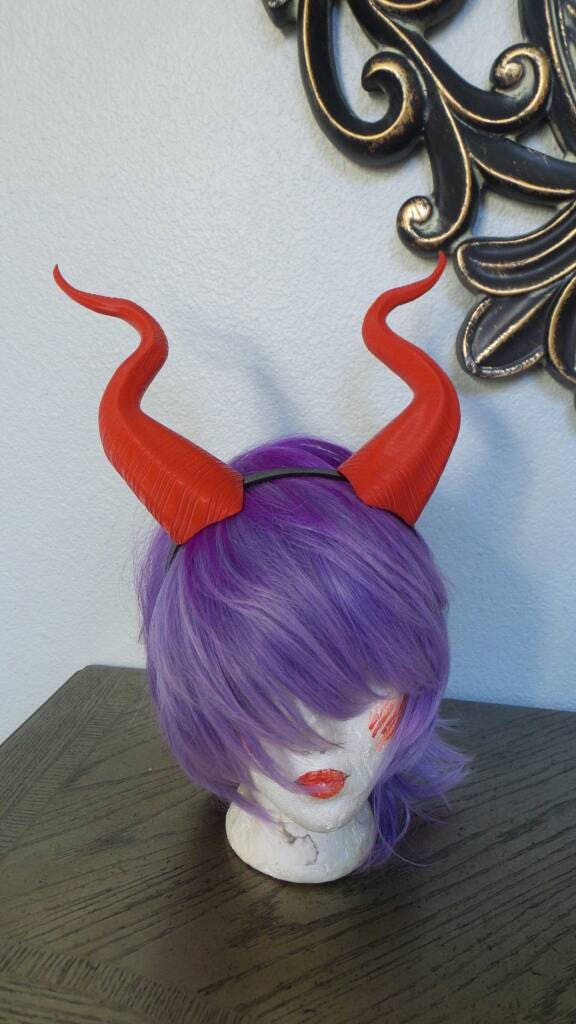Maleficent Hörner Stirnband, 3D Gedrucktes Kostüm-Accessoire von MudandMajesty