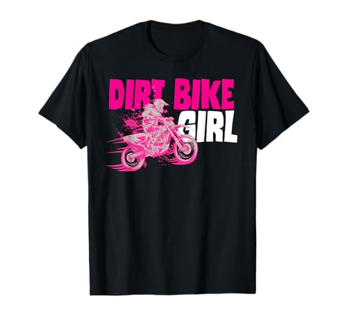 Dirt Bike Girl T-Shirt von Muddy Biker Girls Co.