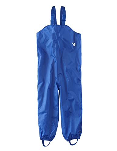 Muddy Puddles Unisex Kinder Recycelte Originals wasserdichte Latzhose, blau, 7-8 Jahre von Muddy Puddles