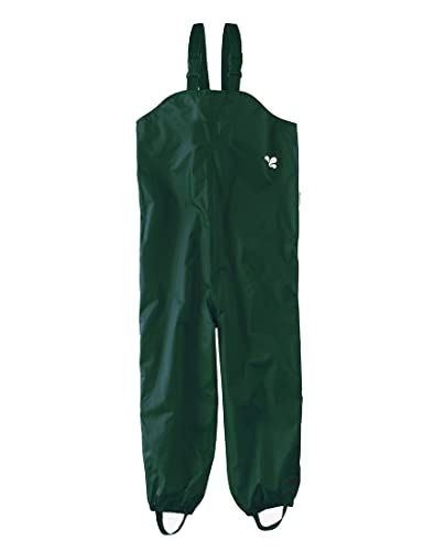 Muddy Puddles Unisex Kinder Recycelte Originals wasserdichte Latzhose, grün, 11-12 Jahre von Muddy Puddles