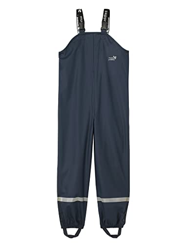 Muddy Puddles Unisex Kinder recyceltem Material, wasserdichte Latzhose, Navy, 11-12 Jahre von Muddy Puddles