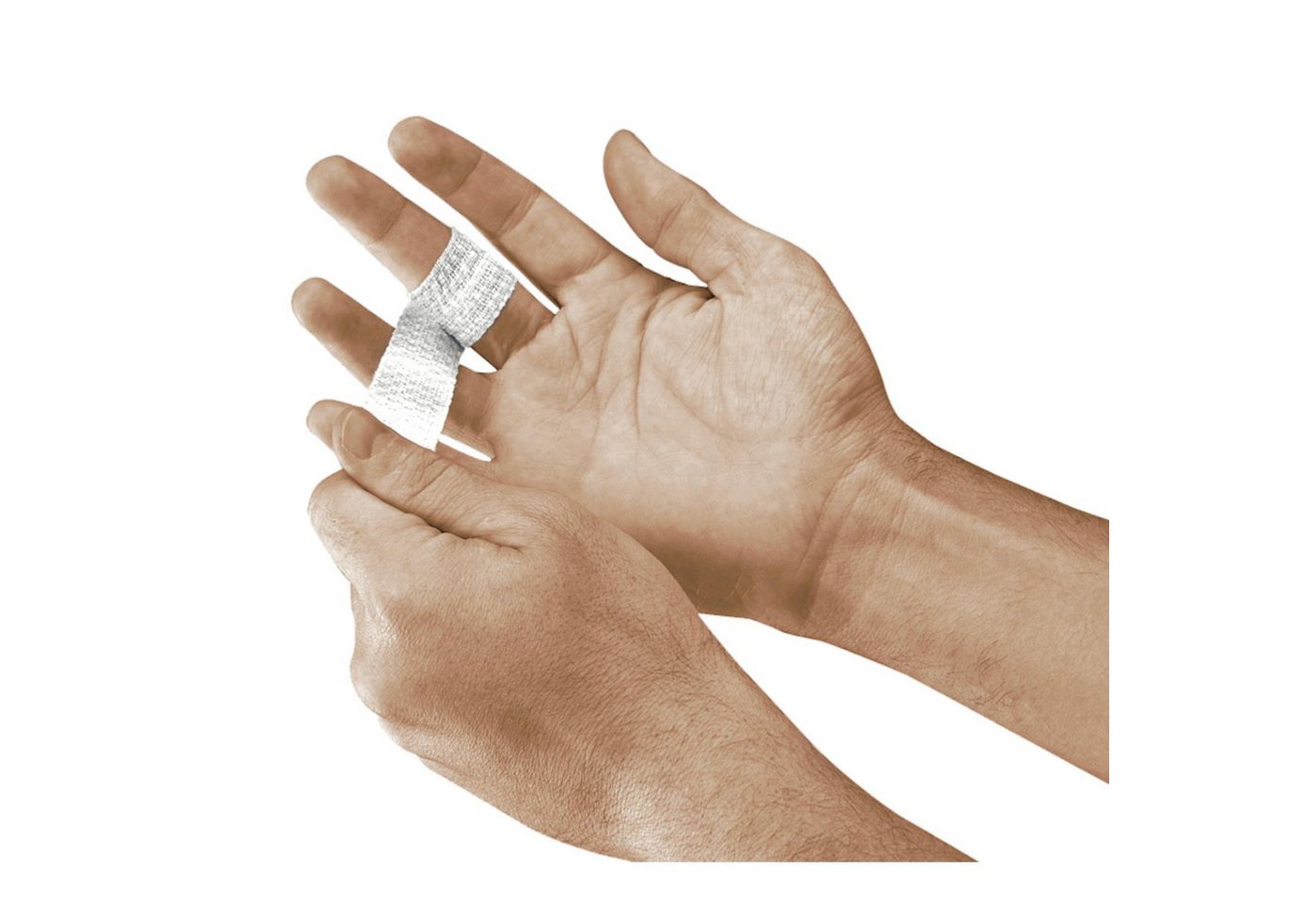 Mueller Sports Medicine Kinesiologie-Tape Mueller Golfer's Tape 2,5cm x 4,5m weiss von Mueller Sports Medicine