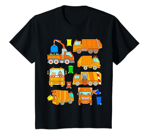Müllauto Jungen T-Shirt Müllauto Jungen T-Shirt von Müllfahrzeug Designs
