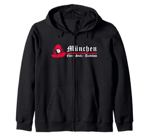 München Geschenk Herren Damen Münchener Bayern Hooligan Kapuzenjacke von München Tshirt Für Ultras Herren Damen Münchener