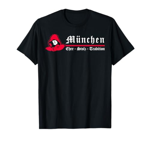 München Geschenk Herren Damen Münchener Bayern Hooligan T-Shirt von München Tshirt Für Ultras Herren Damen Münchener