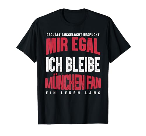 München Geschenk Herren Damen Münchener Bayern Hooligan T-Shirt von München Tshirt Für Ultras Herren Damen Münchener