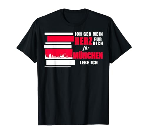 München Geschenk Herren Damen Münchener Bayern Hooligan T-Shirt von München Tshirt Für Ultras Herren Damen Münchener
