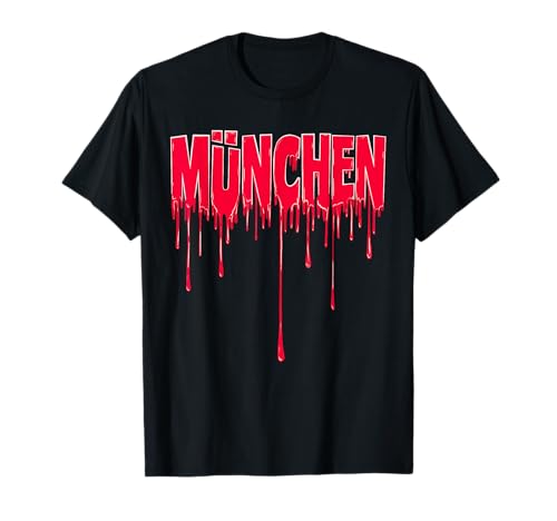 München Geschenk Herren Damen Münchener Bayern Hooligan T-Shirt von München Tshirt Für Ultras Herren Damen Münchener