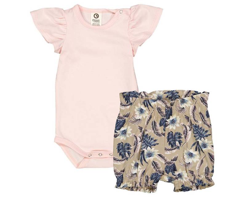 Müsli by GREEN COTTON Body 1586002300 Mädchen (1-tlg) Outfit-Set, Bekleidungsset, Kombi-Set, 2er-Set, Baby-Set von Müsli by GREEN COTTON