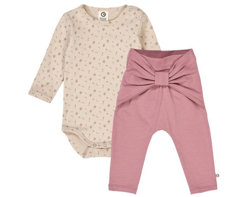 Müsli by GREEN COTTON Body 1586003700 Mädchen (1-tlg) Outfit-Set, Bekleidungsset, Kombi-Set, 2er-Set, Baby-Set von Müsli by GREEN COTTON
