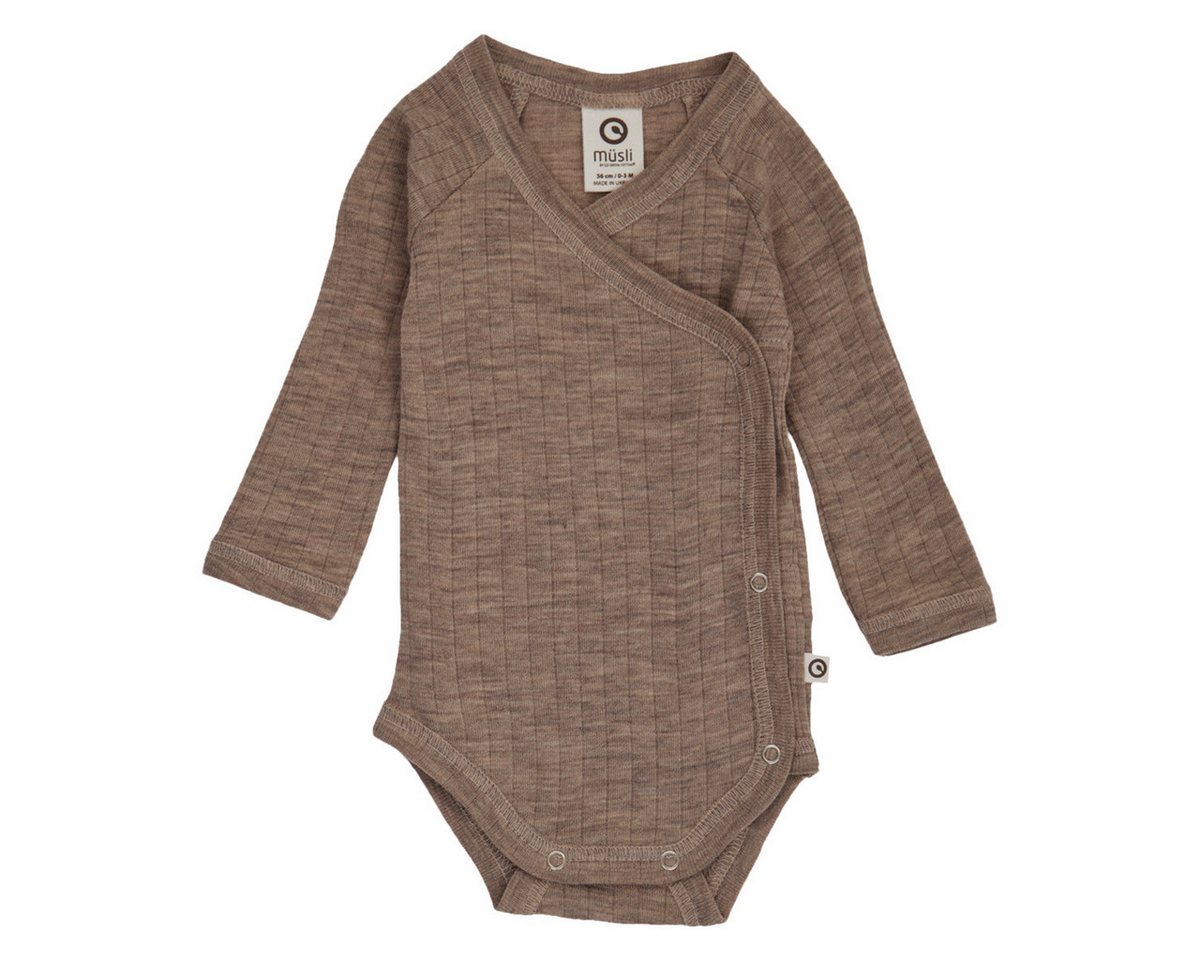 Müsli by GREEN COTTON Langarmbody 1582063900 Unisex Kinder (1-tlg) Langarm Einteiler, Body, Longsleeve-Body, Bodysuit, Stretchbody von Müsli by GREEN COTTON