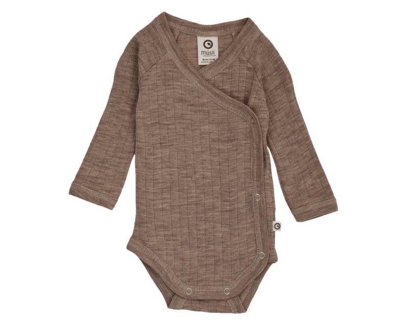Müsli by GREEN COTTON Langarmbody 1582063900 Unisex Kinder (1-tlg) Langarm Einteiler, Body, Longsleeve-Body, Bodysuit, Stretchbody von Müsli by GREEN COTTON
