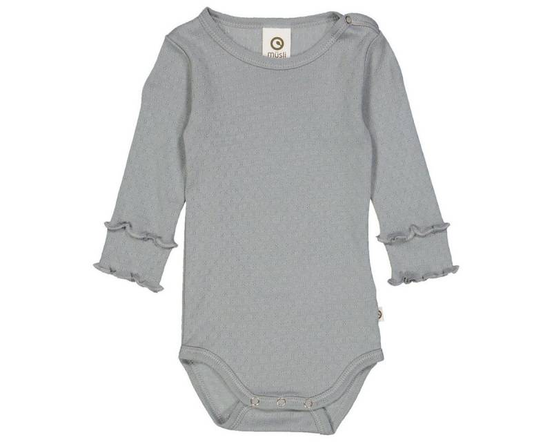 Müsli by GREEN COTTON Langarmbody 1582070700 Mädchen (1-tlg) Langarm Einteiler, Body, Longsleeve-Body, Bodysuit, Stretchbody von Müsli by GREEN COTTON