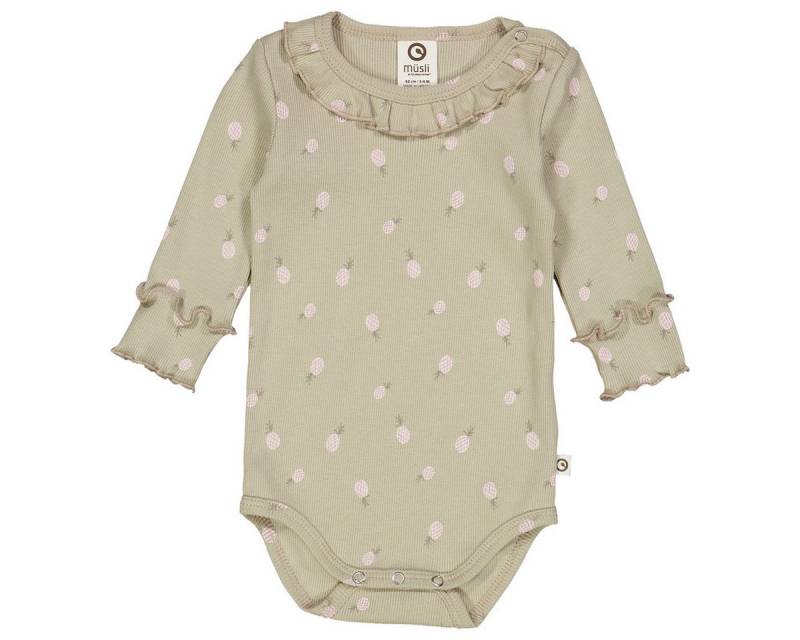 Müsli by GREEN COTTON Langarmbody 1582073500 Mädchen (1-tlg) Langarm Einteiler, Body, Longsleeve-Body, Bodysuit, Stretchbody von Müsli by GREEN COTTON