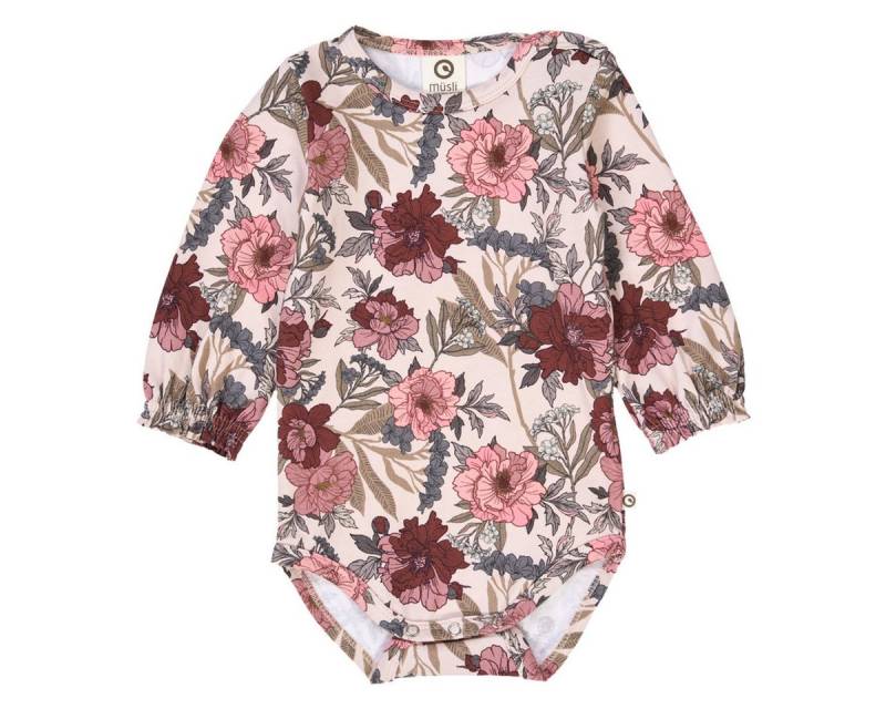Müsli by GREEN COTTON Langarmbody 1582077000 Mädchen (1-tlg) Langarm Einteiler, Body, Longsleeve-Body, Bodysuit, Stretchbody von Müsli by GREEN COTTON