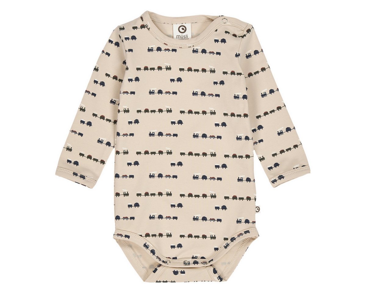 Müsli by GREEN COTTON Langarmbody 1582077900 Jungen (1-tlg) Langarm Einteiler, Body, Longsleeve-Body, Bodysuit, Stretchbody von Müsli by GREEN COTTON