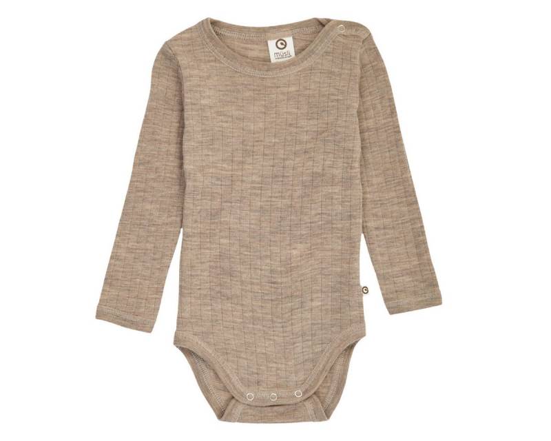 Müsli by GREEN COTTON Langarmbody 1582078500 Unisex Kinder (1-tlg) Langarm Einteiler, Body, Longsleeve-Body, Bodysuit, Stretchbody von Müsli by GREEN COTTON