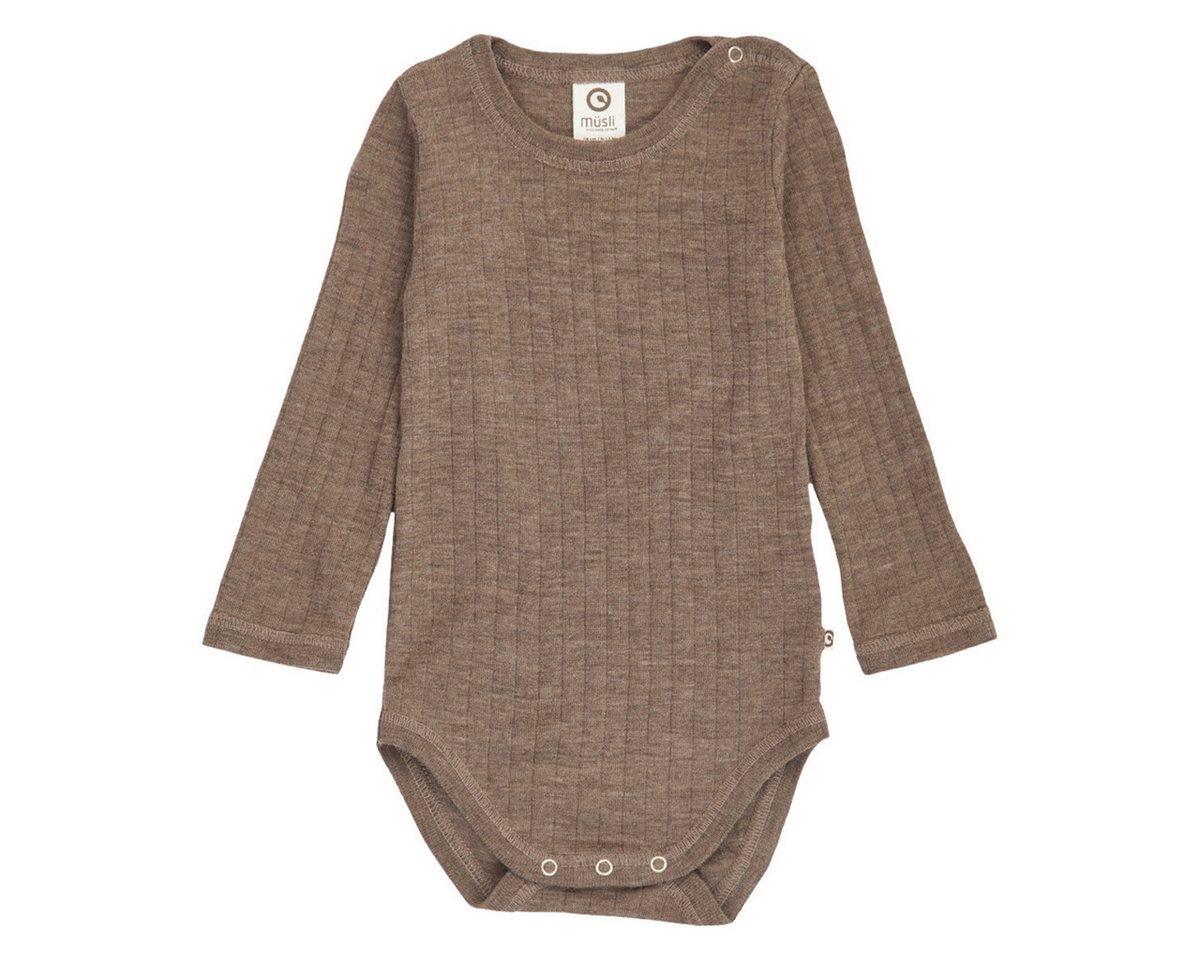 Müsli by GREEN COTTON Langarmbody 1582078500 Unisex Kinder (1-tlg) Langarm Einteiler, Body, Longsleeve-Body, Bodysuit, Stretchbody von Müsli by GREEN COTTON
