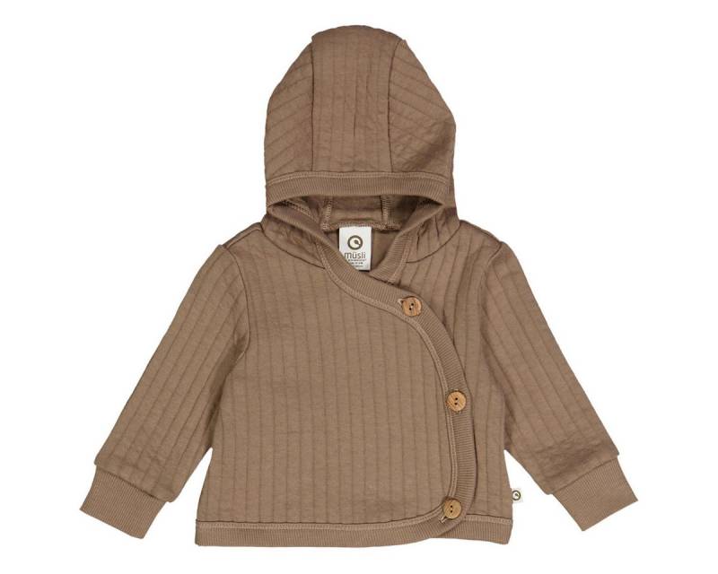 Müsli by GREEN COTTON Strickjacke 1501005400 Unisex Kinder Strick-Cardigan, Strickjäckchen, Grobstrickjacke, Feinstrickjacke von Müsli by GREEN COTTON