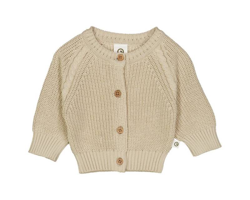 Müsli by GREEN COTTON Strickjacke 1546007400 Unisex Kinder Strick-Cardigan, Strickjäckchen, Grobstrickjacke, Feinstrickjacke von Müsli by GREEN COTTON