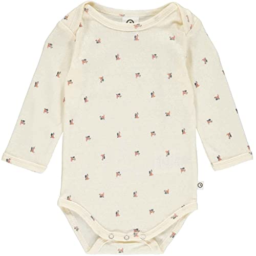 Müsli by Green Cotton Baby Boys Calm l/s Body Base Layer, Buttercream/Night Blue/Spa Rose, 92 von Müsli by Green Cotton