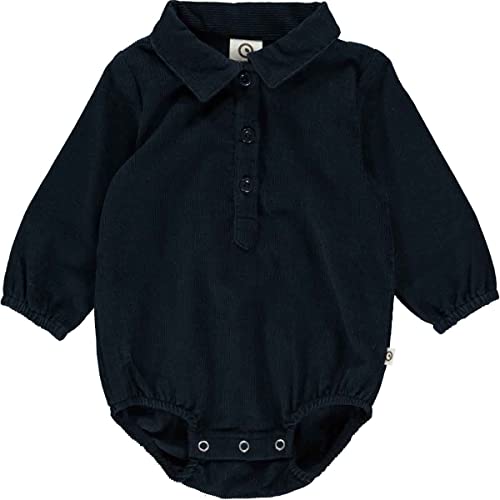 Müsli by Green Cotton Baby Boys Corduroy l/s Body Base Layer, Night Blue, 68 von Müsli by Green Cotton