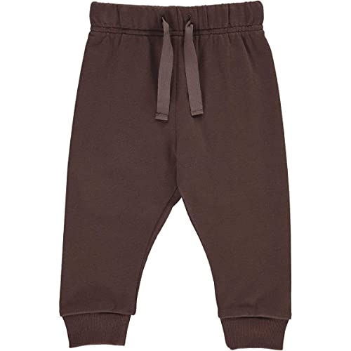 Müsli by Green Cotton Baby Boys Cozy Sweat Casual Pants, Coffee, 68 von Müsli by Green Cotton