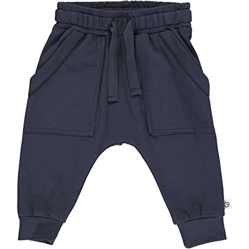 Müsli by Green Cotton Baby Boys Cozy me Big Pocket Casual Pants, Night Blue, 62 von Müsli by Green Cotton